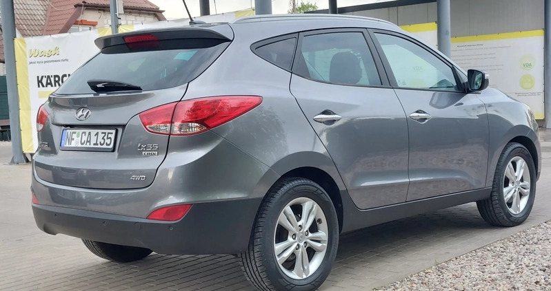 Hyundai ix35 cena 42999 przebieg: 195000, rok produkcji 2012 z Augustów małe 211